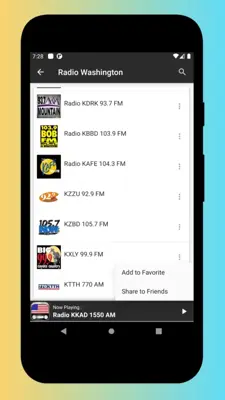 Radio USA - Radio USA FM + American Radio Stations android App screenshot 0